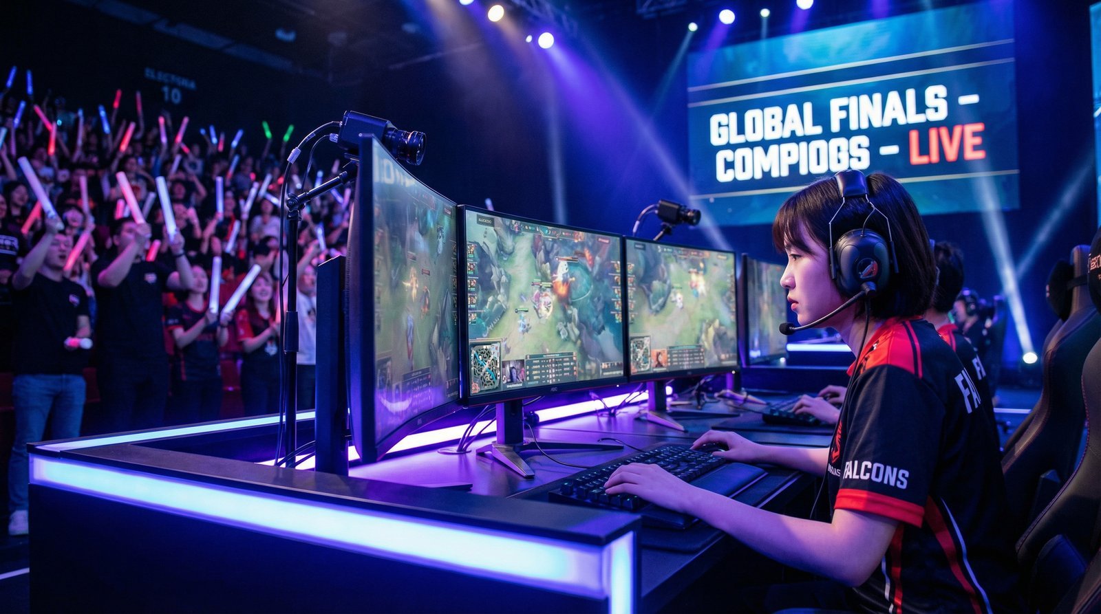 抖音风直播视频-电竞总决赛